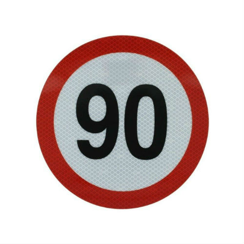 Sticker mare limitator viteza 90km 1 Sticker mare limitator viteza 90km
