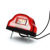 Lampa numar inmatriculare cu 3 leduri capac rosu
