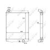 Radiator apa Mitsubishi Canter - imagine 3